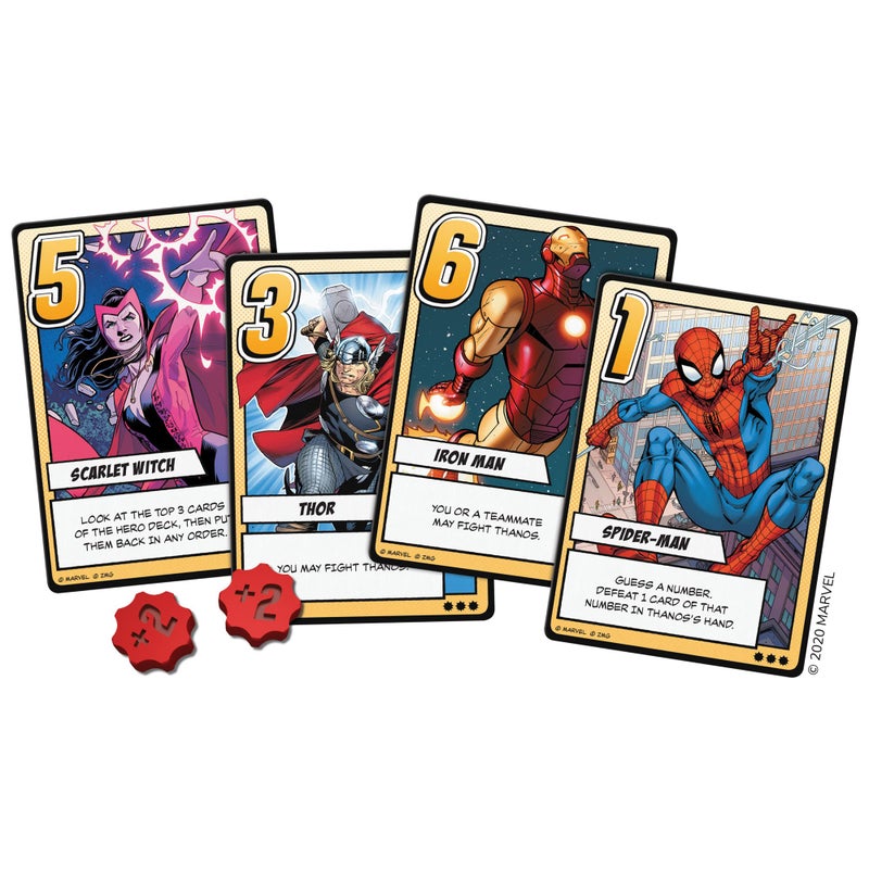 Asmodee Infinity Gauntlet: A Love Letter Card Game Save The Universe from Thanos! Strategy Game for Kids and Adults Set in The Marvel Universe, Ages 10+, 2-6 Players, 15 Minute Playtime, Made by Z-Man Games - Image 2